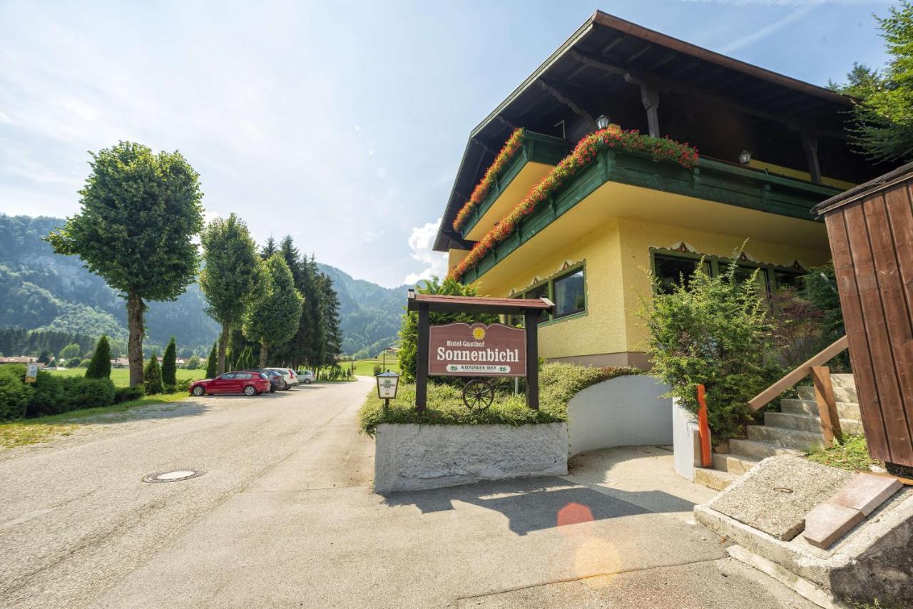 Hotel-Gasthof Sonnenbichl Oberwoessen Bagian luar foto