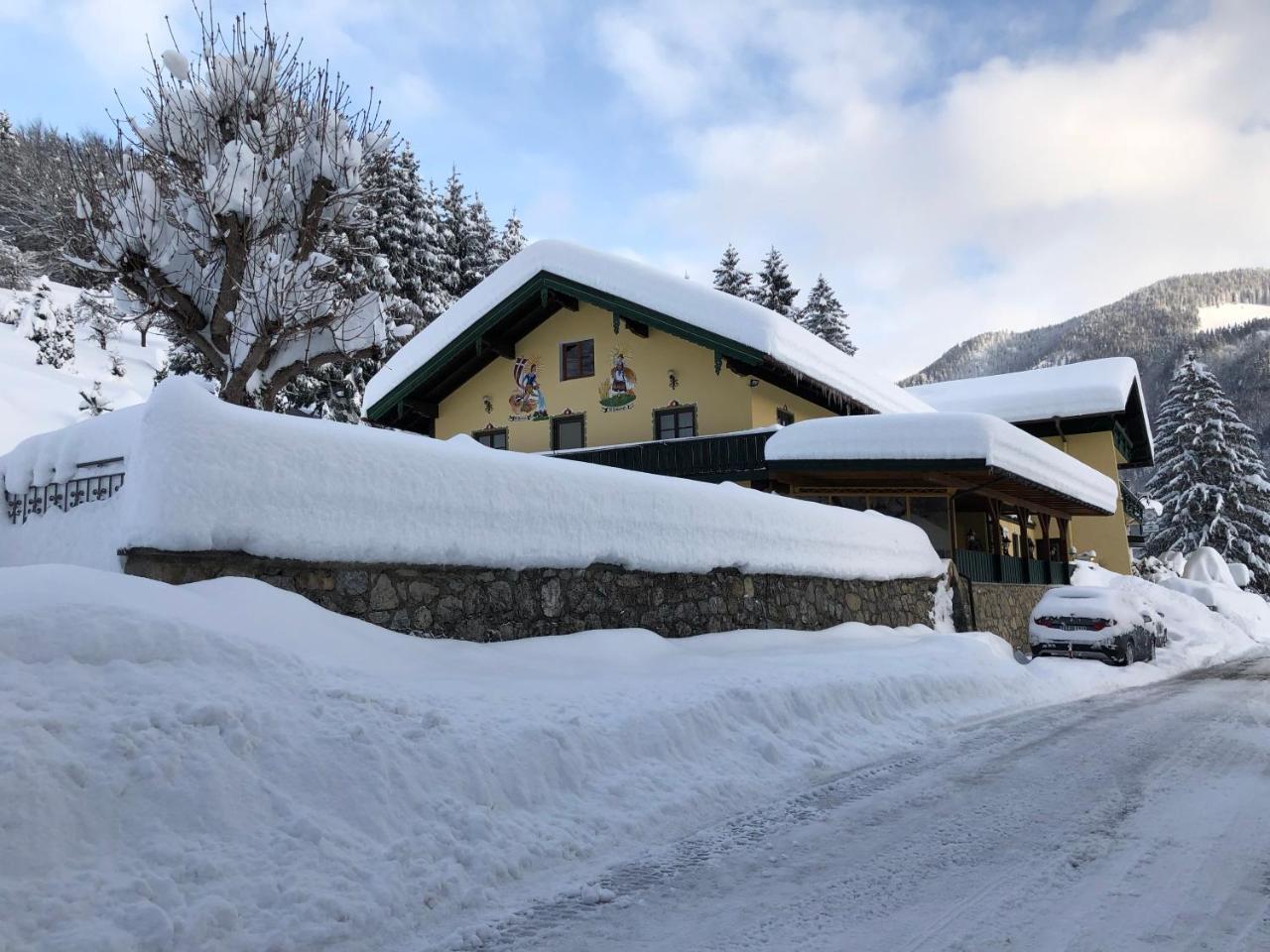 Hotel-Gasthof Sonnenbichl Oberwoessen Bagian luar foto